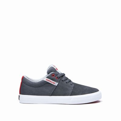 Gyerek Supra STACKS II VULC Tornacipő HU529083 Szürke